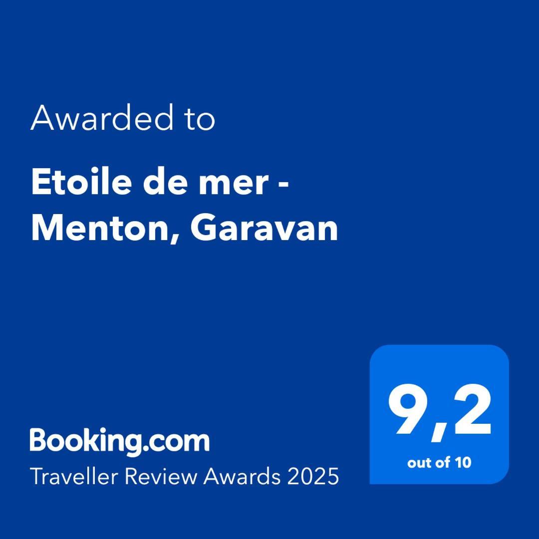 Etoile De Mer - Menton, Garavan Buitenkant foto